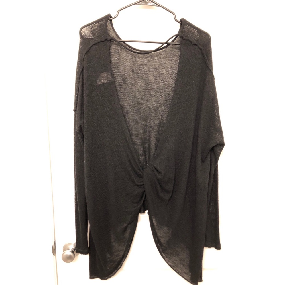 Free People Dolman Low Back Sweater